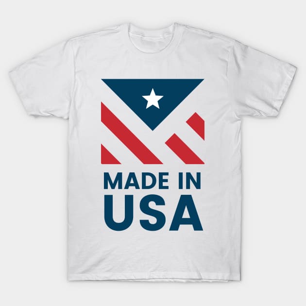 Made in usa T-Shirt by white.ink